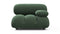 Bellini Module - Mario Bellini Module, Right Arm, Evergreen Brushed Weave