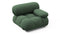 Bellini Module - Mario Bellini Module, Right Arm, Evergreen Brushed Weave