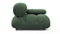 Bellini Module - Mario Bellini Module, Right Arm, Evergreen Brushed Weave