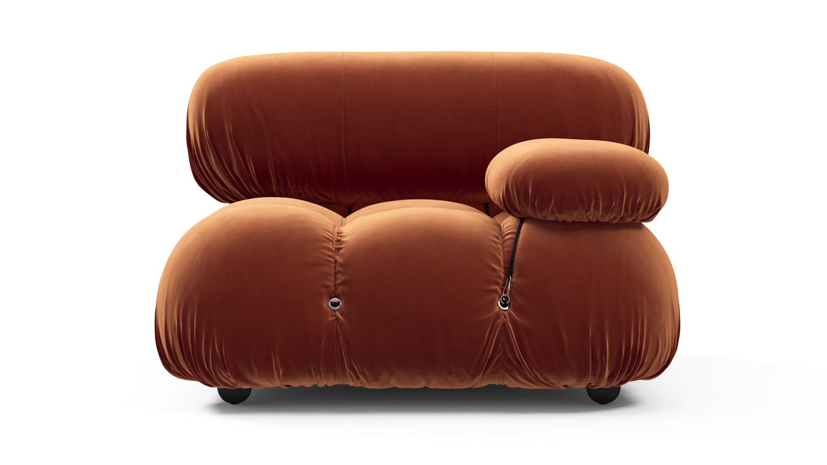 Bellini Module - Mario Bellini Module, Right Arm, Spice Velvet
