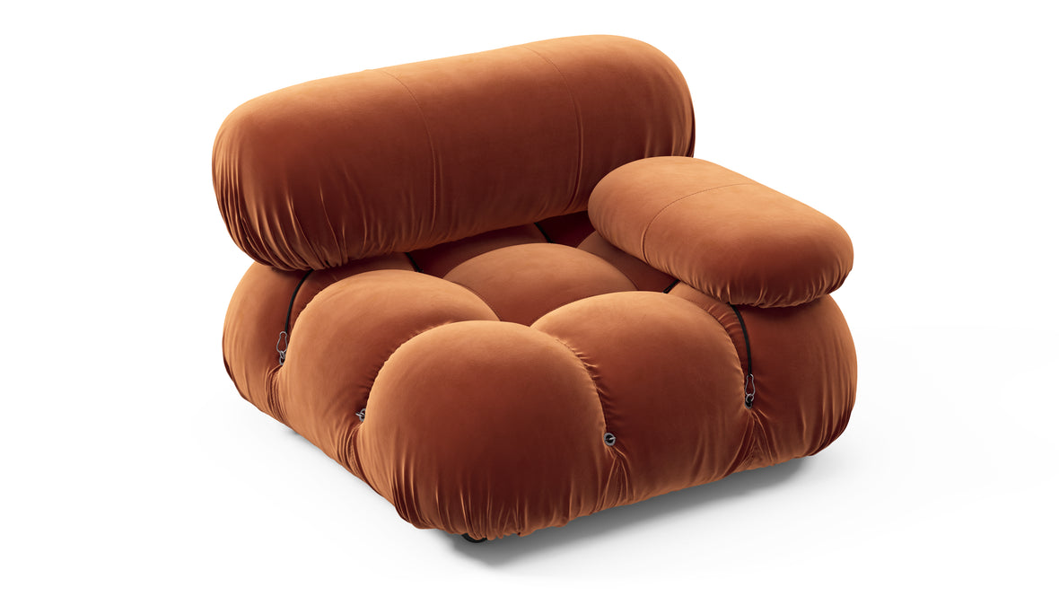 Bellini Module - Mario Bellini Module, Right Arm, Spice Velvet