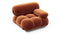 Bellini Module - Mario Bellini Module, Right Arm, Spice Velvet