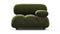 Bellini Module - Mario Bellini Module, Right Arm, Thyme Luxe Velvet
