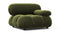Bellini Module - Mario Bellini Module, Right Arm, Thyme Luxe Velvet