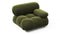 Bellini Module - Mario Bellini Module, Right Arm, Thyme Luxe Velvet