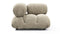 Bellini Module - Mario Bellini Module, Right Corner, Beige Gray Chenille