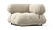 Bellini Module - Mario Bellini Module, Right Corner, Eggshell Vegan Suede
