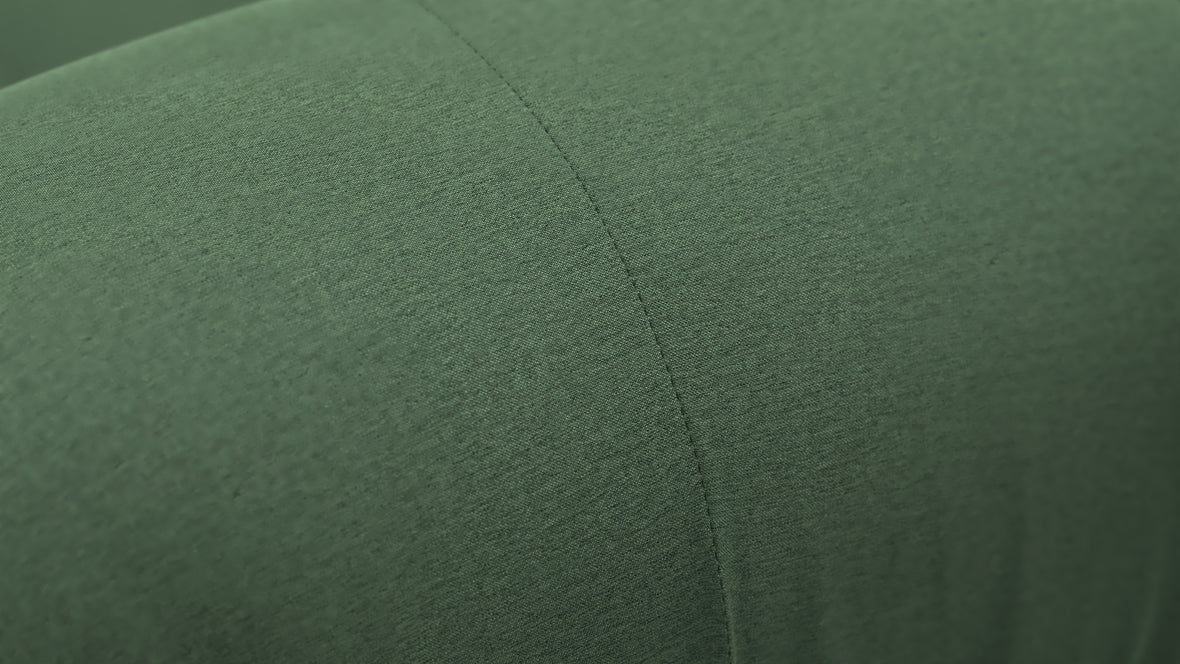 Bellini Module - Mario Bellini Module, Right Corner, Evergreen Brushed Weave