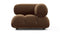 Bellini Module - Mario Bellini Module, Right Corner, Mocha Velvet