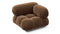 Bellini Module - Mario Bellini Module, Right Corner, Mocha Velvet
