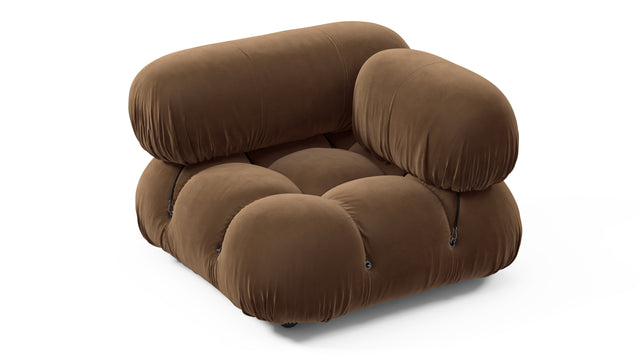 Bellini Module - Mario Bellini Module, Right Corner, Mocha Velvet