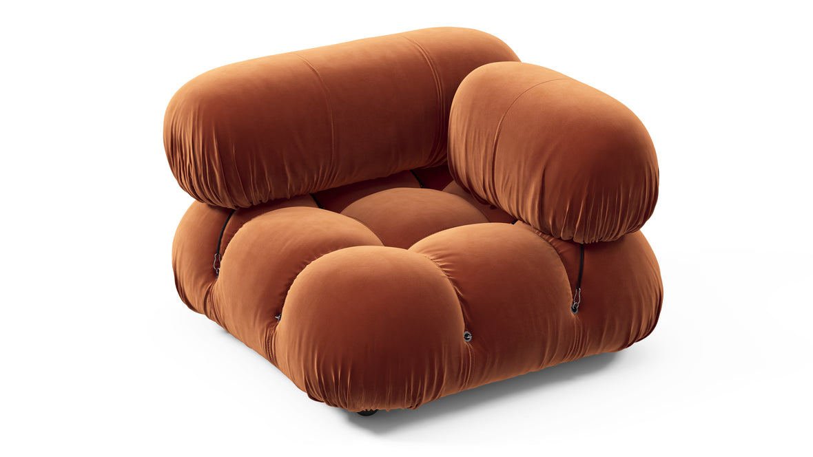Bellini Module - Mario Bellini Module, Right Corner, Spice Velvet