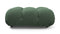 Bellini Ottoman - Mario Bellini Ottoman, Evergreen Brushed Weave