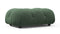 Bellini Ottoman - Mario Bellini Ottoman, Evergreen Brushed Weave