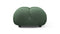 Bellini Ottoman - Mario Bellini Ottoman, Evergreen Brushed Weave