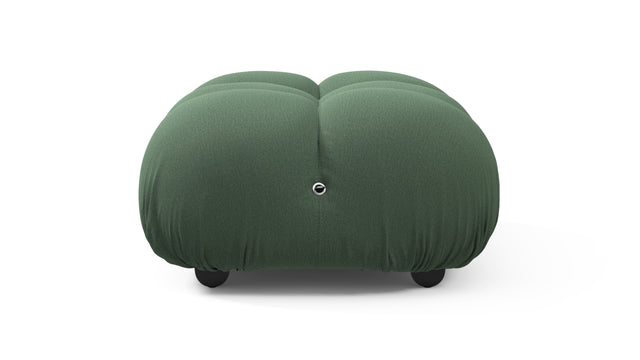 Bellini Ottoman - Mario Bellini Ottoman, Evergreen Brushed Weave