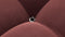 Bellini Ottoman - Mario Bellini Ottoman, Maroon Velvet