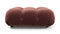 Bellini Ottoman - Mario Bellini Ottoman, Maroon Velvet