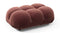 Bellini Ottoman - Mario Bellini Ottoman, Maroon Velvet