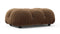 Bellini Ottoman - Mario Bellini Ottoman, Mocha Velvet