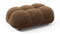 Bellini Ottoman - Mario Bellini Ottoman, Mocha Velvet