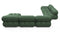 Bellini Large Sectional - Mario Bellini Large Sectional, Left Corner, Evergreen Brushed Weave