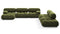 Bellini Large Sectional - Mario Bellini Large Sectional, Right Corner, Thyme Luxe Velvet