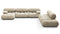 Bellini Large Sectional - Mario Bellini Large Sectional, Right Corner, Beige Gray Chenille