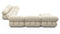 Bellini Large Sectional - Mario Bellini Large Sectional, Right Corner, Eggshell Vegan Suede
