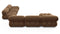 Bellini Large Sectional - Mario Bellini Large Sectional, Right Corner, Mocha Velvet