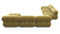 Bellini Large Sectional - Mario Bellini Large Sectional, Left Corner, Olive Gold Velvet