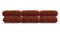 Bellini Sectional - Mario Bellini Sectional, Left Chaise, Spice Velvet