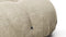 Bellini Sectional - Mario Bellini Sectional, Left Corner, Beige Gray Chenille