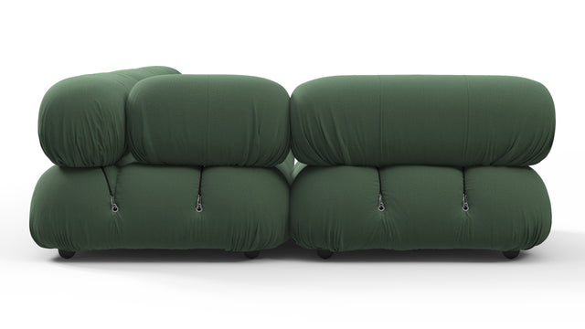 Bellini Sectional - Mario Bellini Sectional, Left Corner, Evergreen Brushed Weave