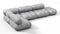 Bellini Sectional - Mario Bellini Sectional, Left Corner, Light Gray Velvet