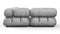 Bellini Sectional - Mario Bellini Sectional, Left Corner, Light Gray Velvet