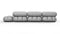 Bellini Sectional - Mario Bellini Sectional, Left Corner, Light Gray Velvet