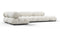 Bellini Sectional - Mario Bellini Sectional, Left Corner, White Boucle