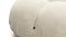 Bellini Sectional - Mario Bellini Sectional, Right Corner, Eggshell Vegan Suede