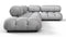 Bellini Sectional - Mario Bellini Sectional, Right Corner, Light Gray Velvet