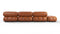 Bellini Sectional - Mario Bellini Sectional, Right Corner, Tan Premium Leather