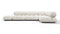Bellini Sectional - Mario Bellini Sectional, Right Corner, White Boucle