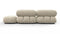 Bellini Sectional - Mario Bellini Sectional, Small Left Corner, Eggshell Vegan Suede