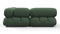 Bellini Sectional - Mario Bellini Sectional, Small Left Corner, Evergreen Brushed Weave