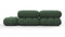 Bellini Sectional - Mario Bellini Sectional, Small Left Corner, Evergreen Brushed Weave