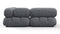 Bellini Sectional - Mario Bellini Sectional, Small Left Corner, Gray Boucle