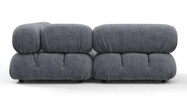 Bellini Sectional - Mario Bellini Sectional, Small Left Corner, Gray Boucle