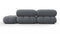 Bellini Sectional - Mario Bellini Sectional, Small Left Corner, Gray Boucle