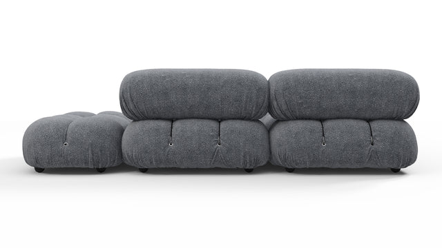 Bellini Sectional - Mario Bellini Sectional, Small Left Corner, Gray Boucle