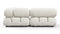 Bellini Sectional - Mario Bellini Sectional, Small Left Corner, White Boucle